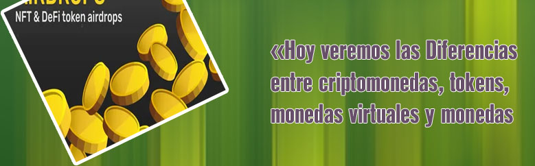 Diferencias entre criptomonedas y tokens